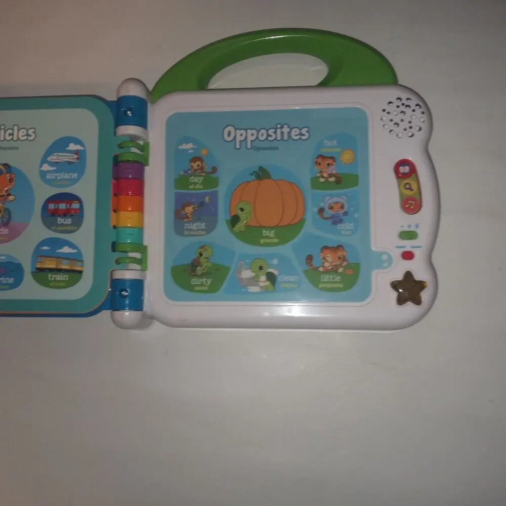 Leap Frog Learning Friends 100 Words Book Electronic Talking Educational Toy